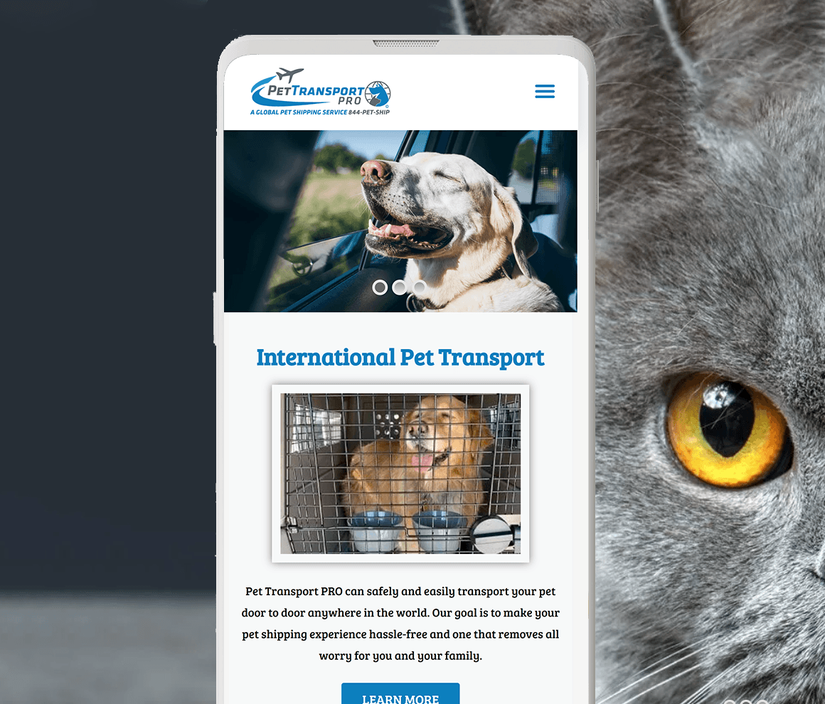 Pet transport SEO services